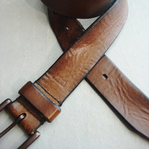 MEN LEVI&#39;S LEATHER Belt