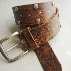 UNISEX RUSTIC STUD Belt