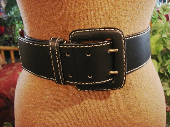 BLACK SQUARE BUCKLE Belt - image 4