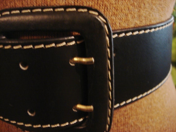 BLACK SQUARE BUCKLE Belt - image 1