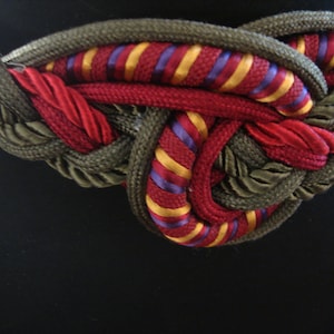 RED & GREEN ROPE Corset Belt