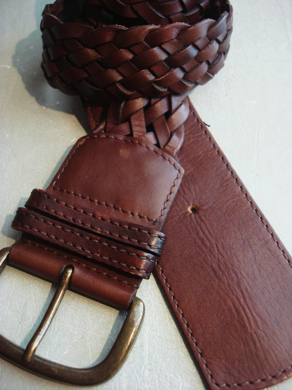 J CREW CHOCOLATE BROWN Belt