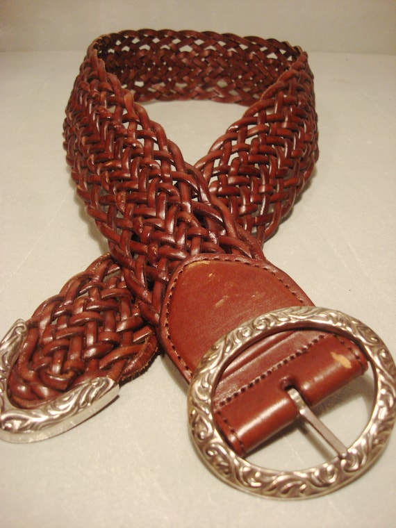 BRIGHTON LEATHER BELT - image 1