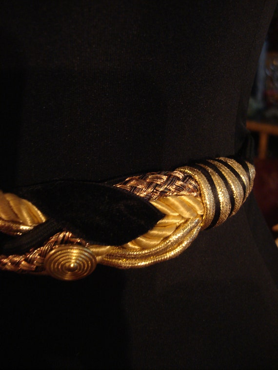 BLACK AND GOLD Belt - image 2