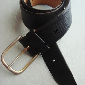 MEN THICK BLACK Leather
