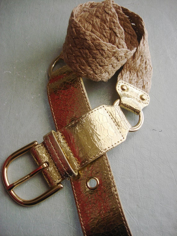 90s rope belt - Gem
