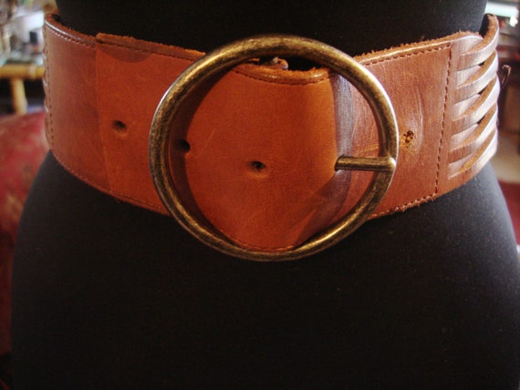 EXPRESS BROWN CORSET Belt - image 1