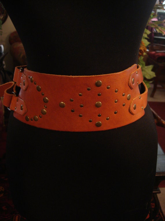 SADDLE CORSET STUDS Belt - image 1