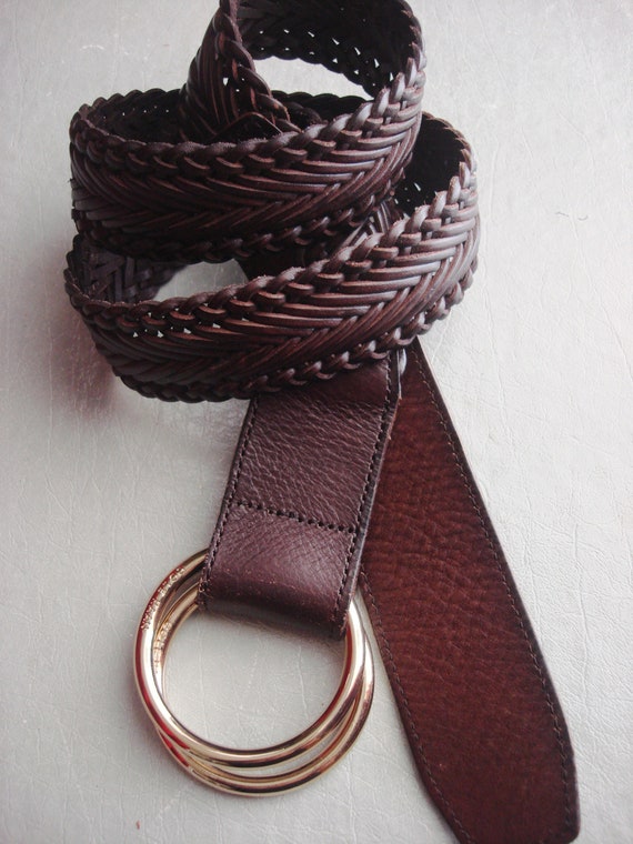 cole haan brown belt