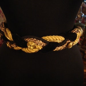 BLACK AND GOLD Belt image 1