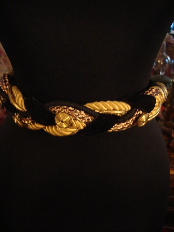 BLACK AND GOLD Belt - image 1