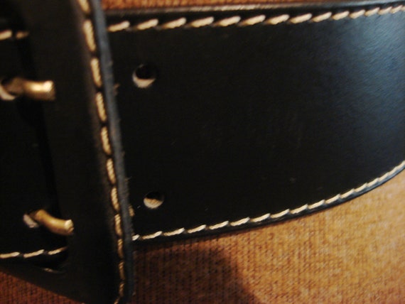 BLACK SQUARE BUCKLE Belt - image 2