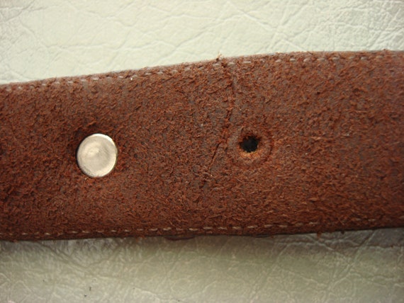 LEATHER ORNATE CONCHO Belt - image 4