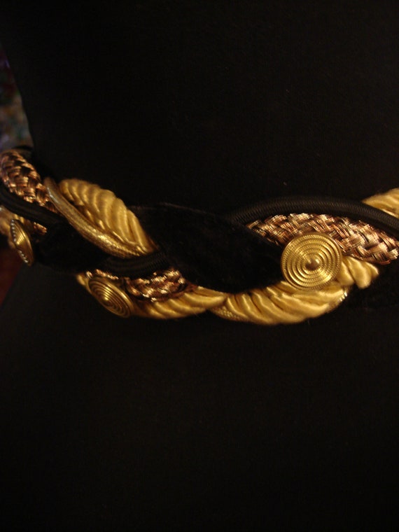 BLACK AND GOLD Belt - image 3