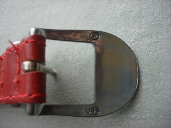 RED DOCKERS BELT - image 5