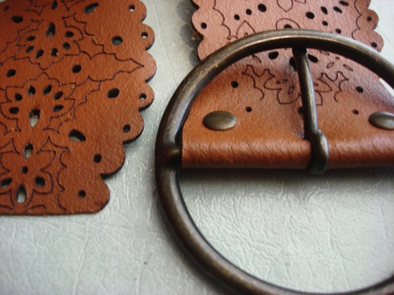 BOHO GYPSY LEATHER Corset Belt - image 3