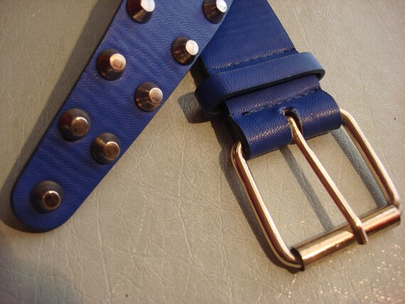 BLUE STUD BELT - image 3