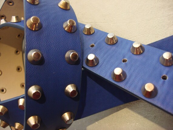 BLUE STUD BELT - image 2