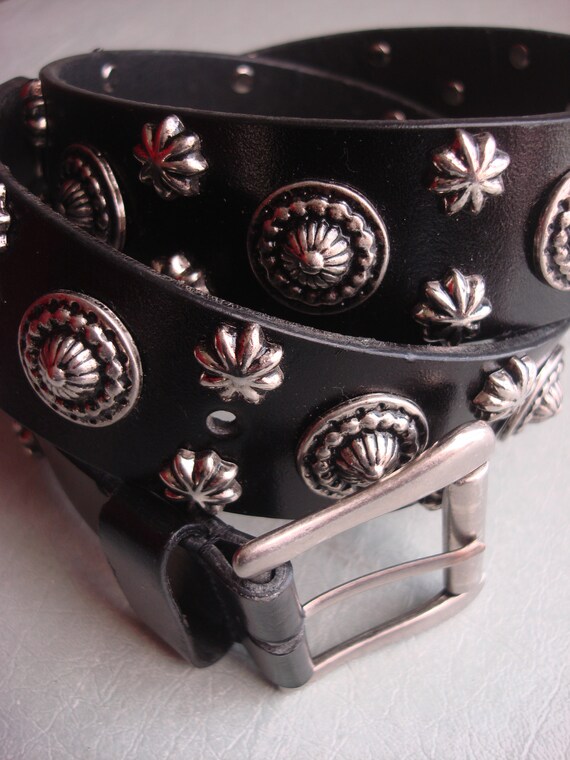 BLACK HEAVY STUD Belt - image 3