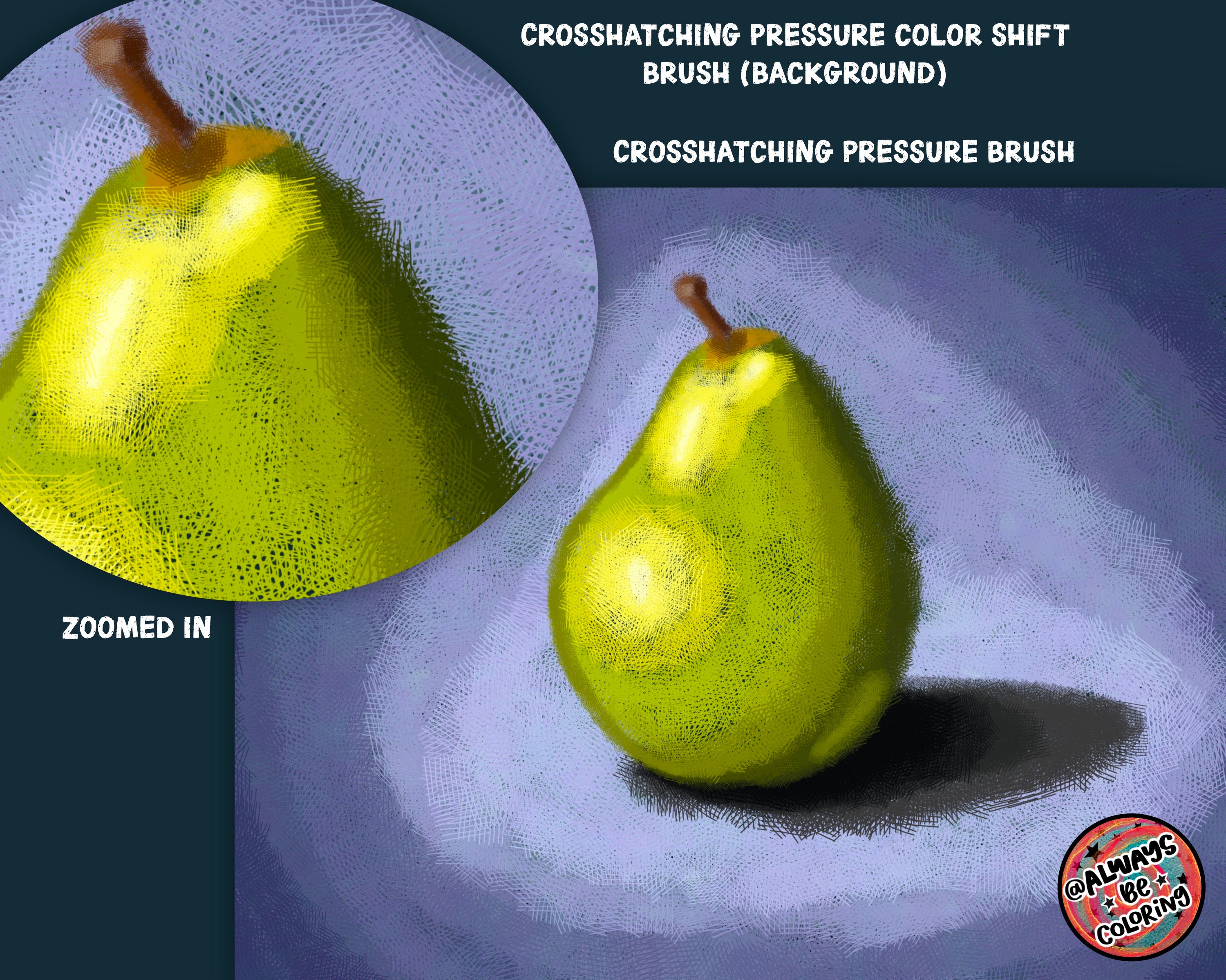 140+ Procreate Brushes for Lettering & Illustrations, Crosshatching ...