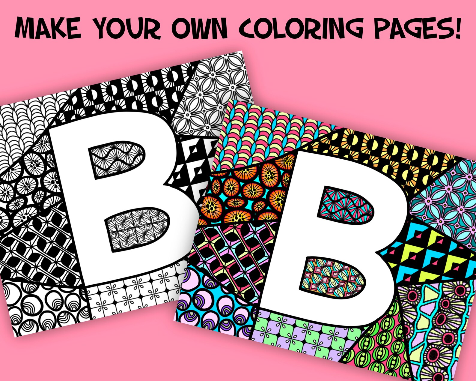 48 Seamless Pattern Zentangle Procreate Brushes Pattern Brush Etsy