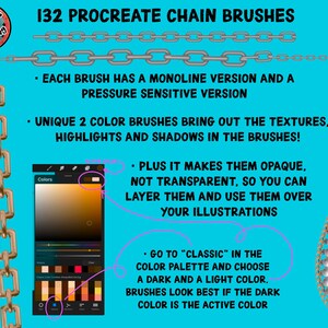 Procreate Chain 140 Procreate Chain Brushes for Digital Illustration & Jewelry Design ...