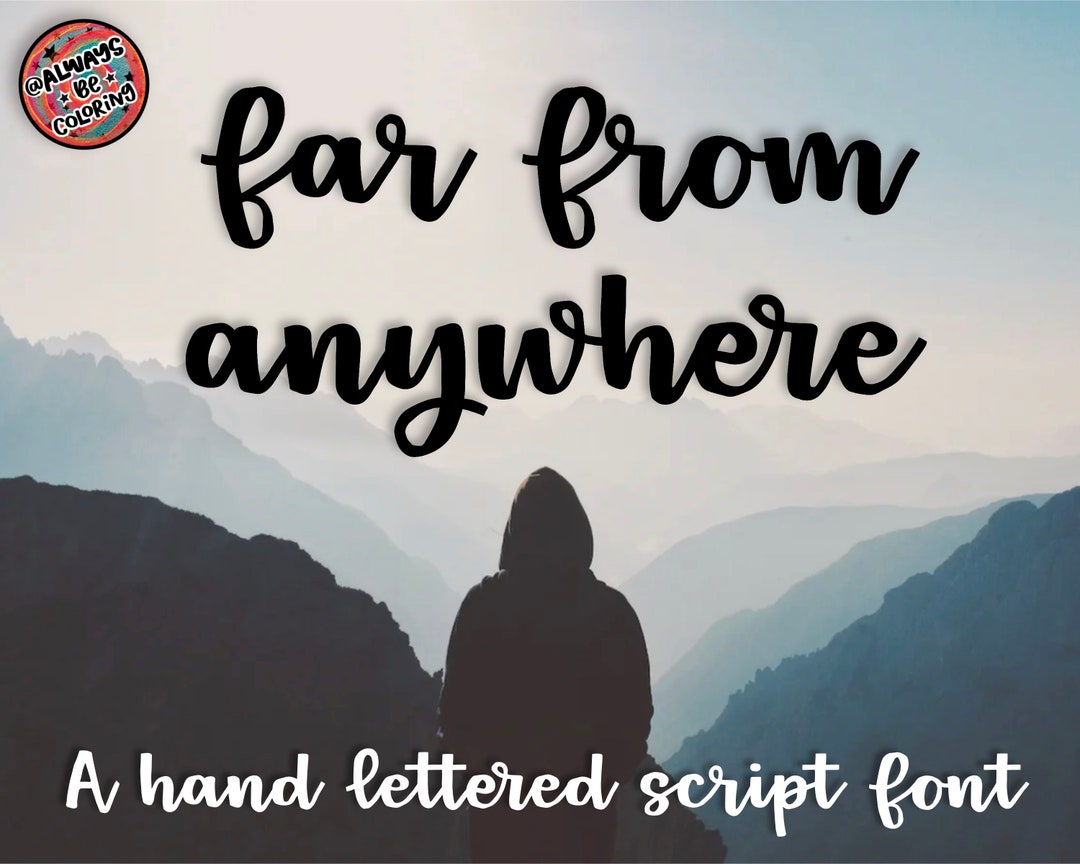 Hand Lettered Script Font Hand Drawn Font Branding Font - Etsy