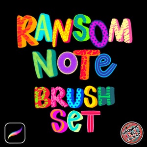 18 Unique Double Procreate Brushes, Choose Both Colors!  Pattern brushes texture brushes lettering brushes for IPad art, modern calligraphy