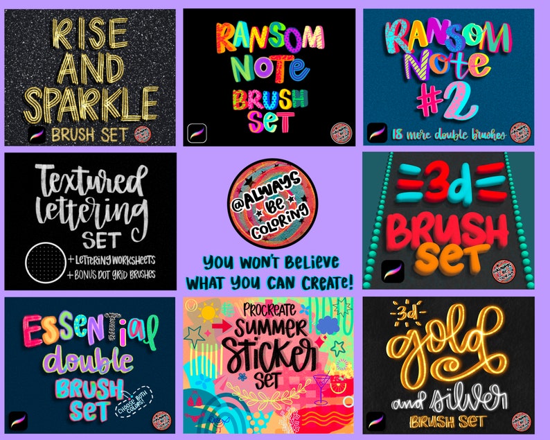 INSTANT DOWNLOAD Sign Language Alphabet Procreate Stamp Set - Etsy