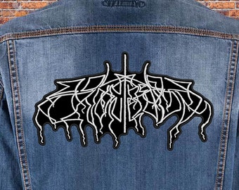 Wolves in the Throne Room BACK patch. Sew On patch. WITTR patch.