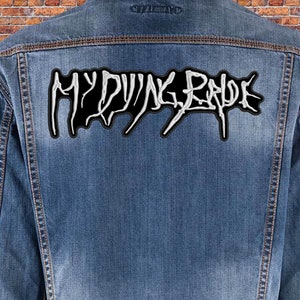 My Dying Bride BACK patch. Sew On patch.
