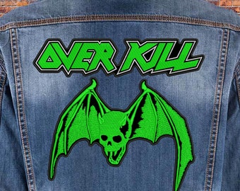 Patch Napapijri Toppa Ricamata Da Cucire Overkill / Logo Toppa