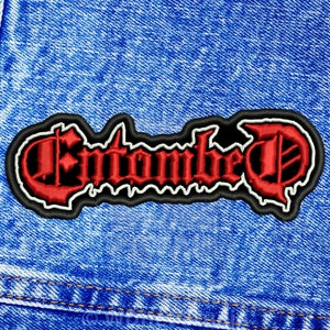 Entombed band patch. Sew On patch.
