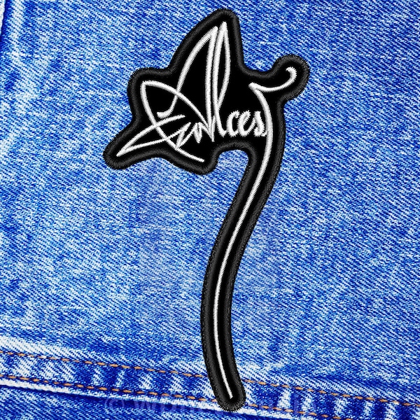 Alcest patch. Sew On patch.