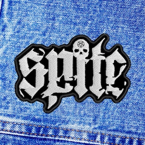 Spite patch. Sew On patch.