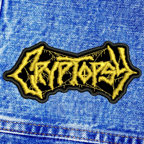 Cryptopsy patch. Sew On patch.