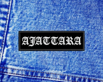 Ajattara patch. Sew On patch.