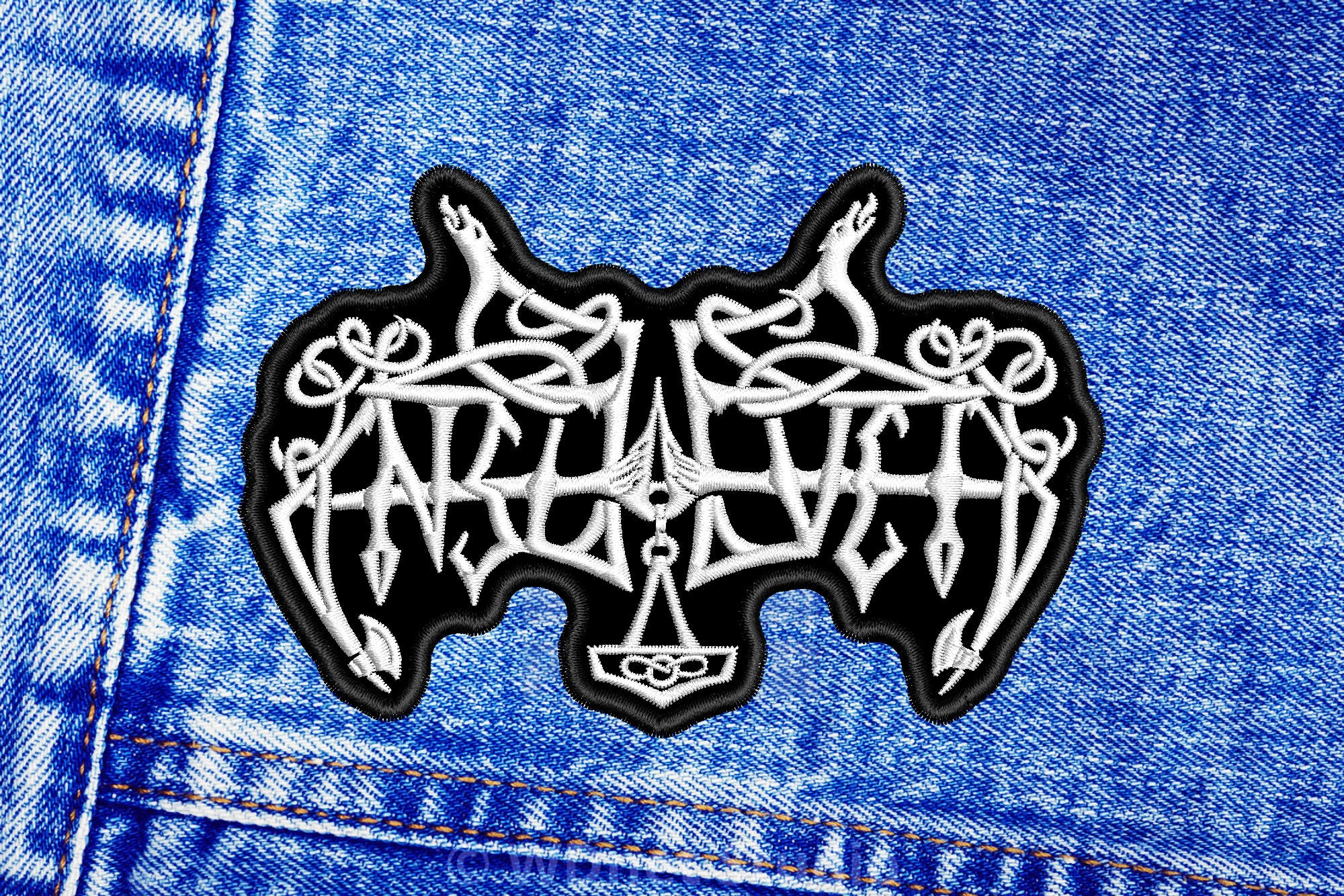 Enslaved patch. Sew On patch.