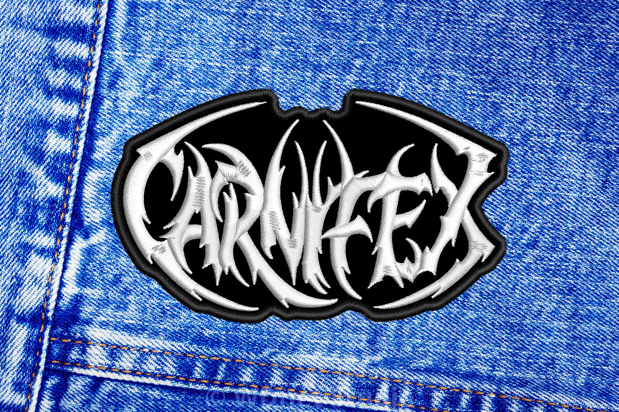 Carnifex patch. Sew On patch.
