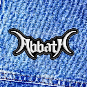 Abbath patch. Sew On patch.