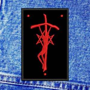 Nuvarande 93-märke. Sy-på-märke.