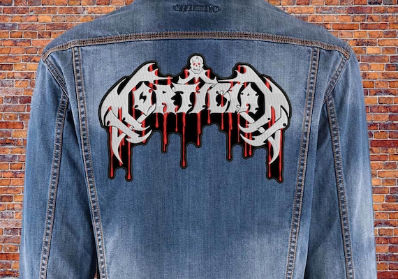 Back patch shop jaket jeans