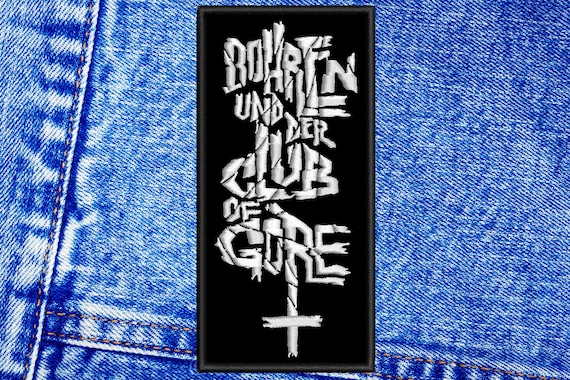 Bohren Und Der Club of Gore Patch. Sew on Patch. - Etsy