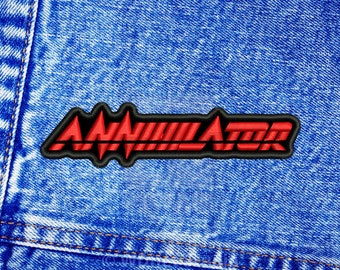 Annihilator patch. Sew On patch.