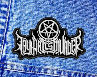 Thy Art Is Murder patch. Sew On patch.