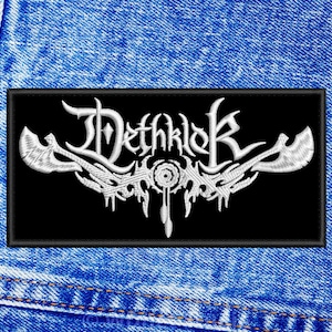 Dethklok patch. Sew On patch.