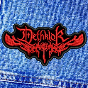 Dethklok patch. Sew On patch.