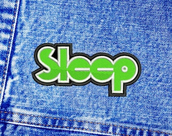 Sleep patch. Sew On patch.