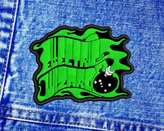 Electric Wizard  patch. Sew On patch.