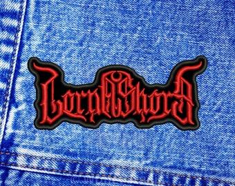 Lorna Shore patch. Sew On patch.